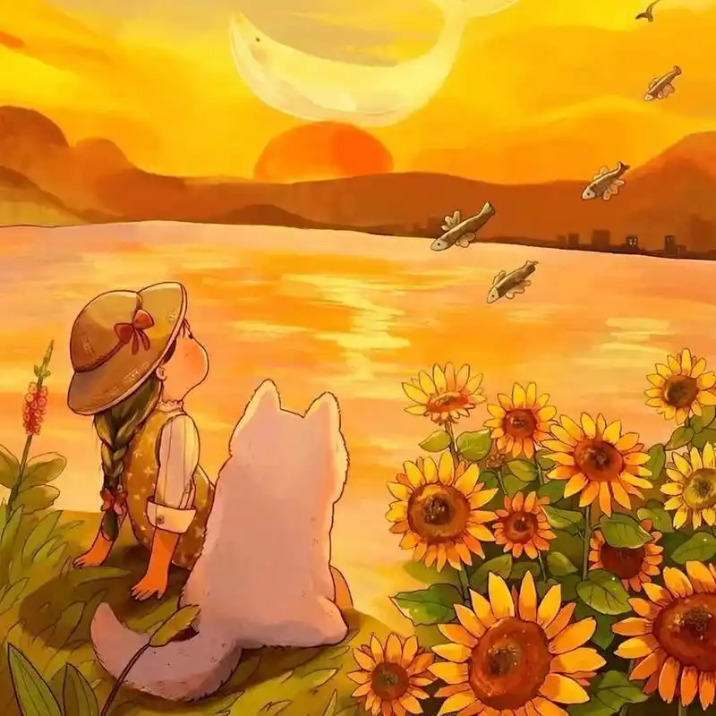 治愈系来袭 03 【治愈系头像3】阳光小女孩771597 嗨!