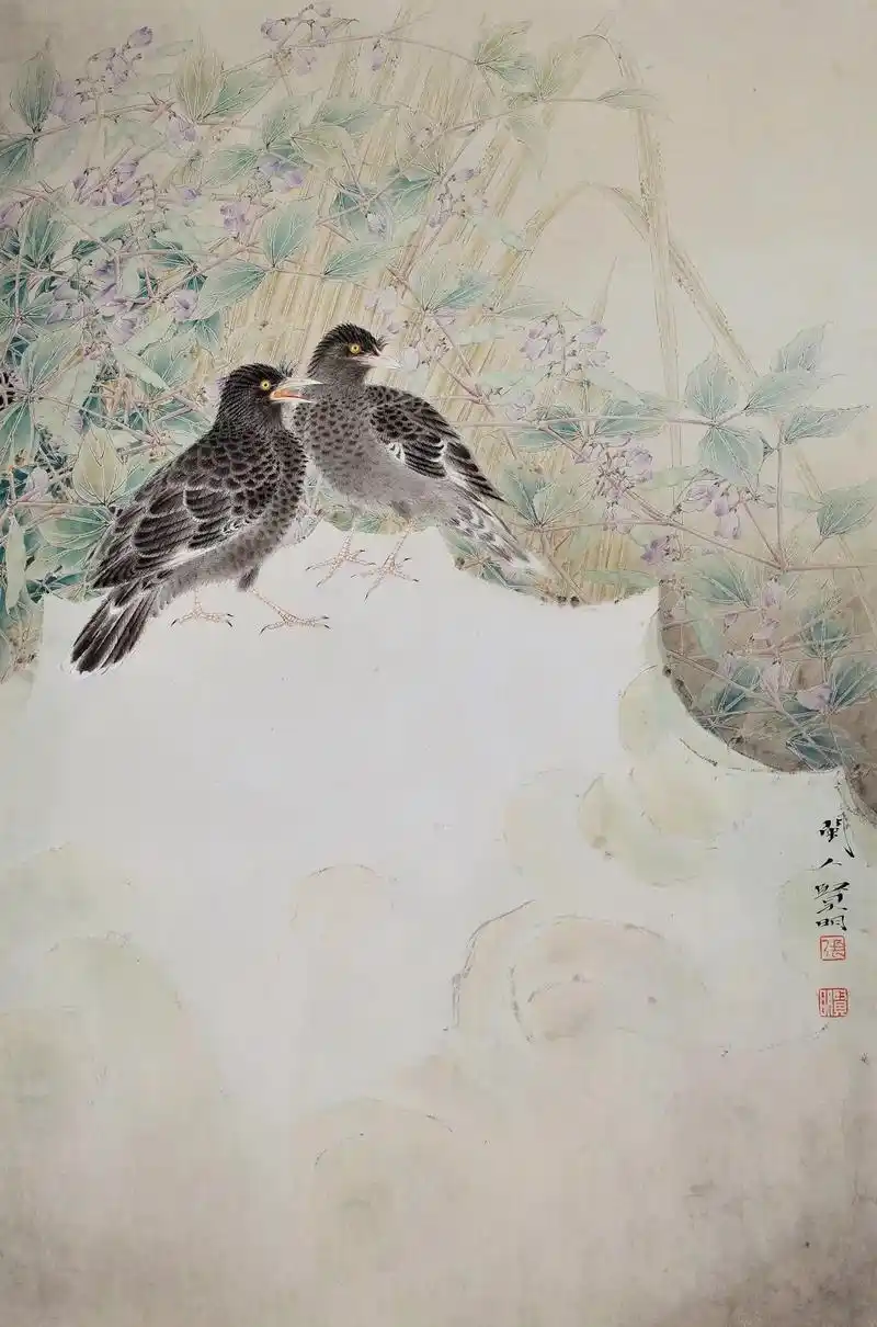 安然若素—张贤明花鸟画展5月9日开展