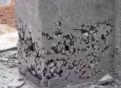 混凝土出现蜂窝,麻面,漏筋,孔洞怎么办?