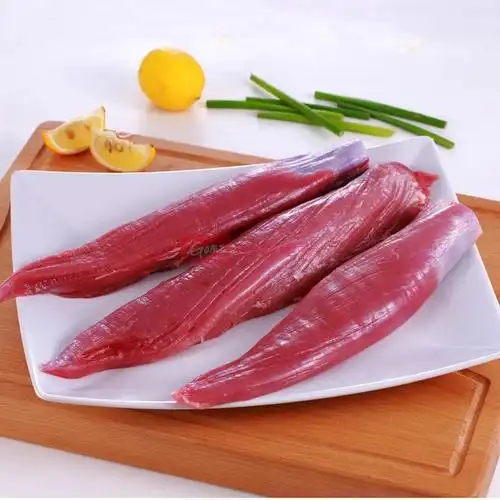 全程冷链淮安特产淮黑猪肉 冷冻里脊肉 梅条肉 猪柳图片大全,高清图片