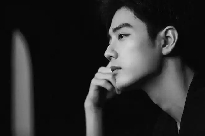 肖战黑白光影系列西装大片高级感质感绝了