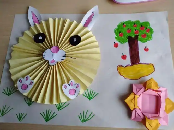 奈曼旗蒙古族实验小学2年3班 寒假手工制作