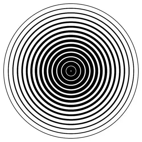 同心圆形元素图片素材