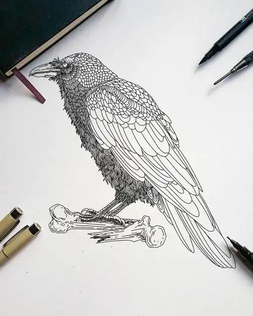 高手笔下的勾线笔画,赏心悦目! - 聚好画