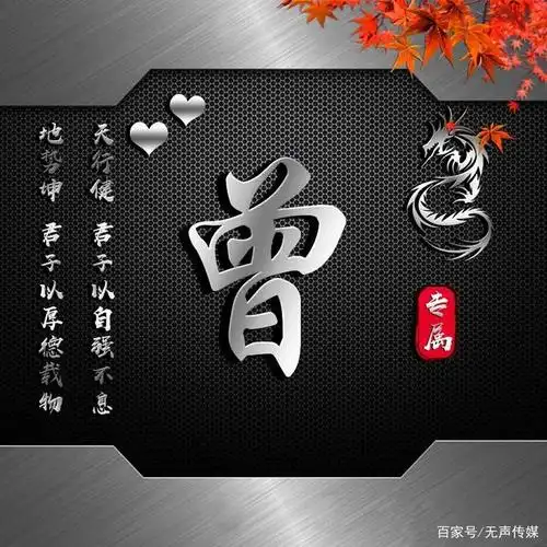 2021爆款姓氏专属头像,金属商务质感