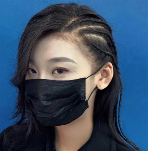 戴口罩也好看的脏辫,百搭不挑头发长度,嘻哈摇滚范满满.