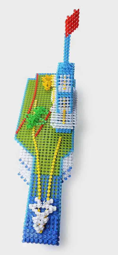 雪花片—益智拼插玩具