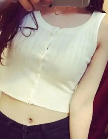 【京选好物】 yy网络直播主播夜店上镜头女生 低胸露肚脐衣服装饰性感