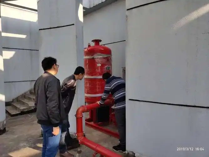 区机关大院消防改造工程顺利竣工