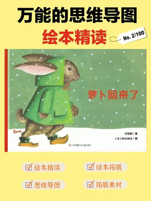 绘本精读no2萝卜回来了思维导图