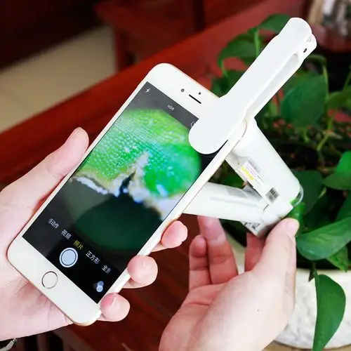 拜斯特40x60x80x100高清倍led灯手机放大显微镜印刷古玩珠宝鉴定