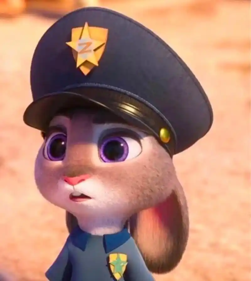 《疯狂动物城》朱迪头像·第四弹 #动画片# #疯狂动物城# #朱迪##动画