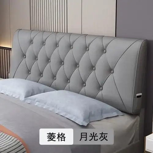 床头靠背软包一体2021新款科技布自粘无垫直接靠墙软包轻奢风粘贴