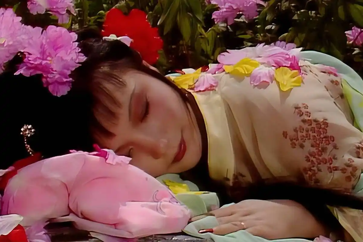87版史湘云与10版史湘云一比,差别就出来了_场景_芍药_红楼梦
