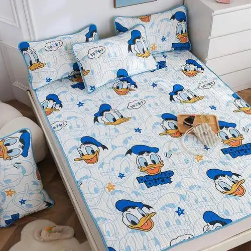 新品上新正版授权迪士尼大版卡通乳胶凉席