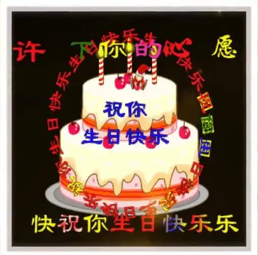 祝您生日快乐