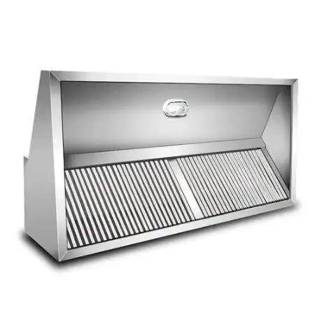 君陌不锈钢排烟罩厨房排烟管道不锈钢排烟罩排烟风管排烟风机安装排烟