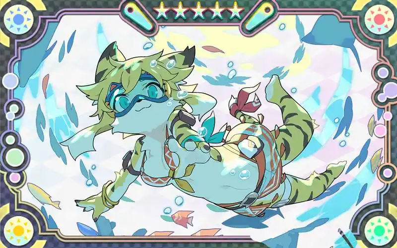 弹射世界咪娅水着限定虎娘角色剧情翻译