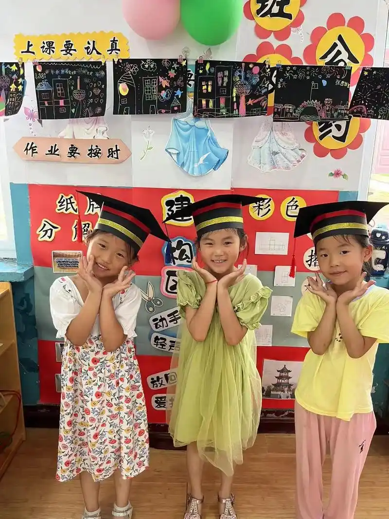 手工作品出炉啦[调皮]《博士帽》,看看我们未来的小博士们多么 - 抖音