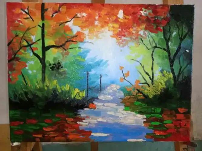 2016成人油画班优秀作品选