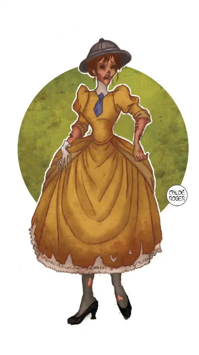 丧尸画风的迪士尼公主,太毁童年了!