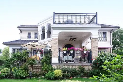 威尼斯花园700平米新浪漫主义联排别墅装修案例作品【设计师孙晋昌】