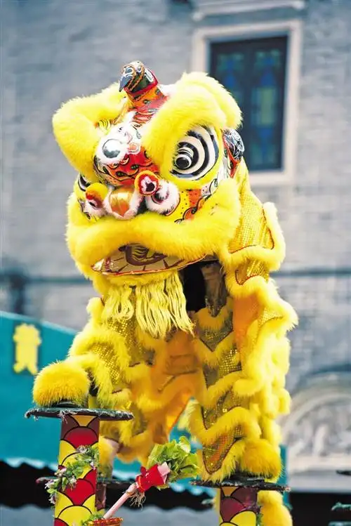 佛山舞狮  视觉中国