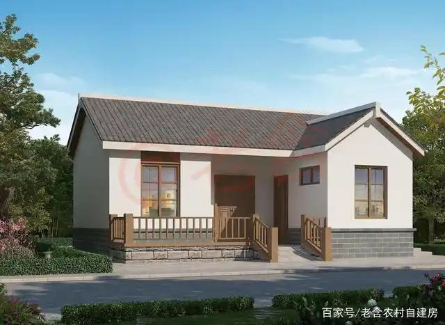 姑姑竟只花8万就在老家盖了房,一层别墅没想到也可以这么实用!