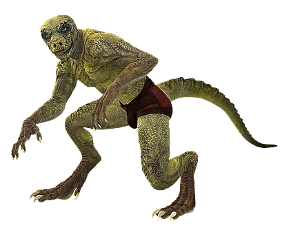 蜥蜴人爬虫类的科幻小说幻想说完形童话故事战士守护进程