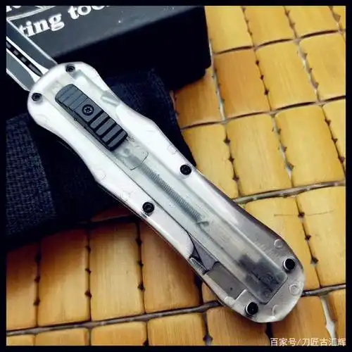 「鉴赏」mictotech微技术 透明b14 伤齿龙 直出弹簧刀