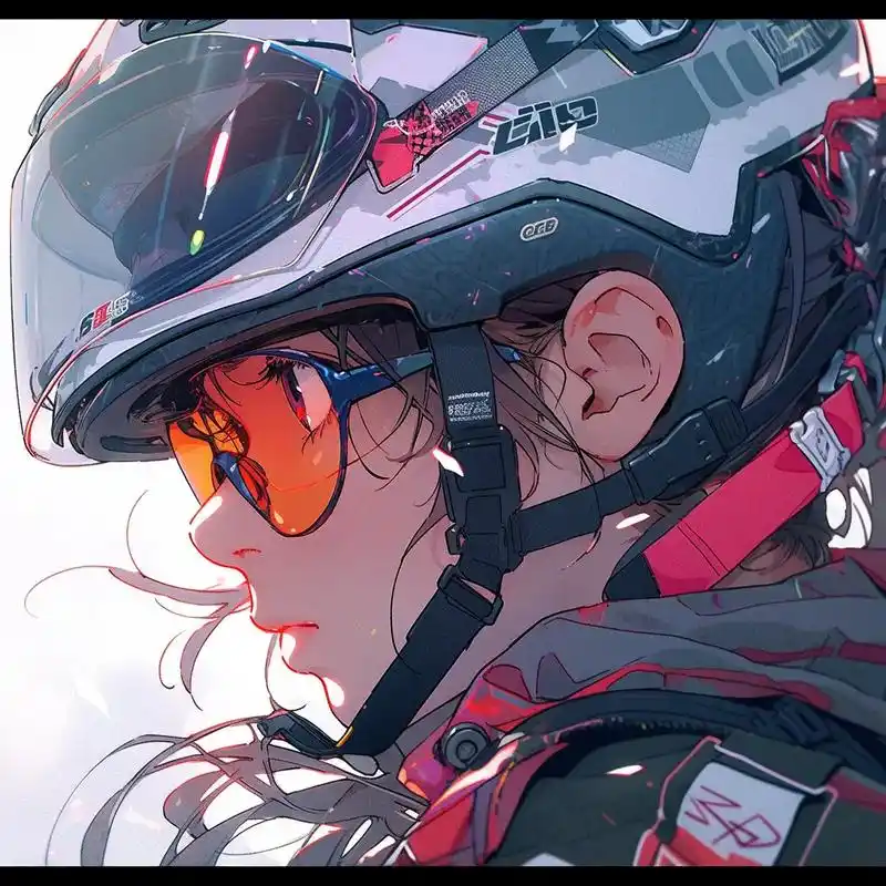 机车少女.#ai #女骑 #优质头像 #女生头像 #旧漫头像 - 抖音