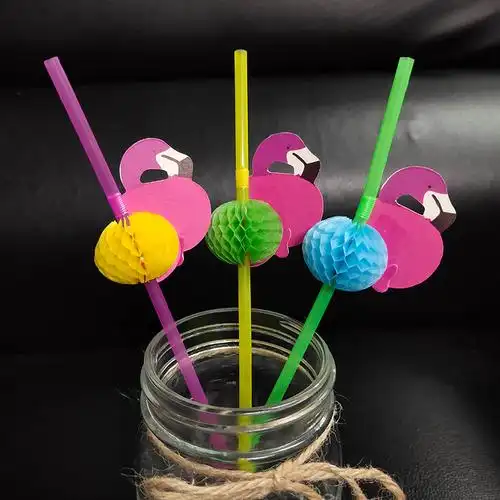 创意蜂窝立体造型艺术吸管水果装饰吸管梵玛西可莉可得网站前