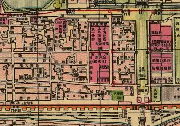 300年来的老地图看北京城前世今生