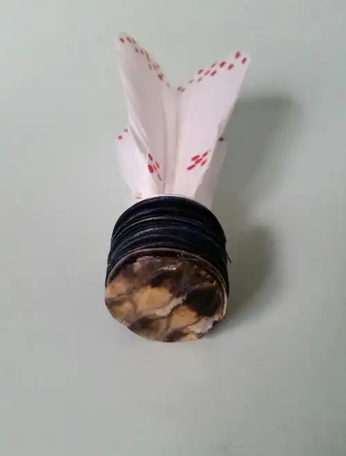 踢毽子 毽子 毽球 鸡毛毽子阳泉鸽子毛毽子高弹耐踢花毽鼓皮蛇皮底