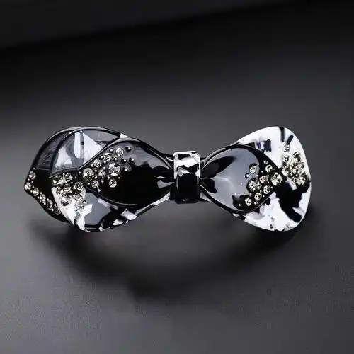 头花发夹发卡大号成人发饰水钻夹子卡子弹簧夹顶夹韩国女头饰品