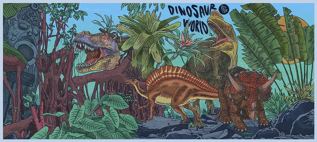 dinosaur world