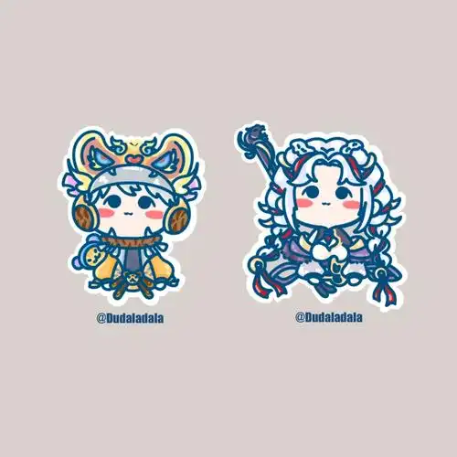 王者荣耀q版头像虎年限定鲁班杨玉环