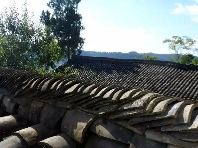 这是川北民居:瓦房.