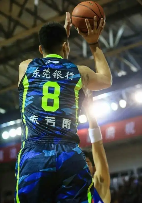 朱芳雨投篮瞬间