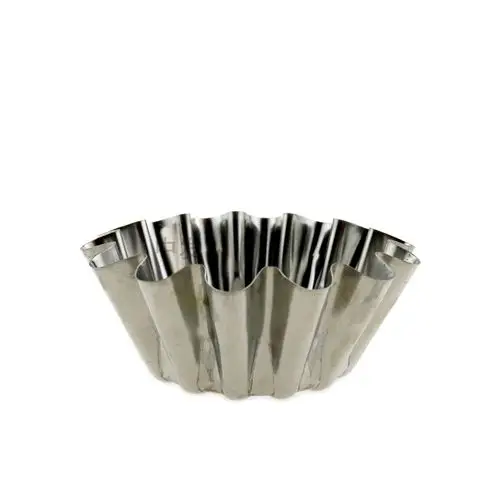 不锈钢蛋糕压花模 菊花模 蛋挞模具 布丁果冻模 diy烘焙工具