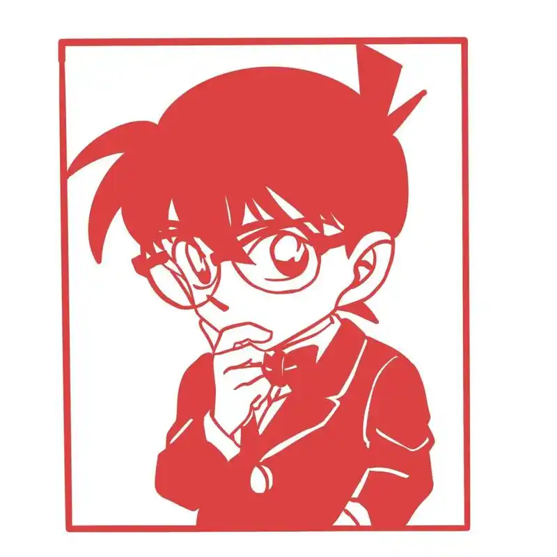 刻纸底稿～柯南