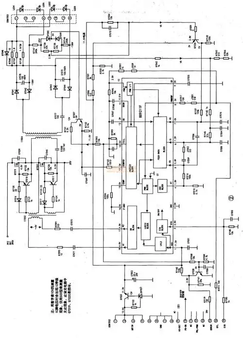 夏普46l×430电源板背光电路原理部析及检修