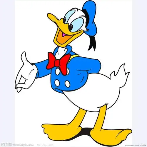 人见人爱的唐老鸭设计图__儿童幼儿_人物图库_设计图库_昵图网nipic.