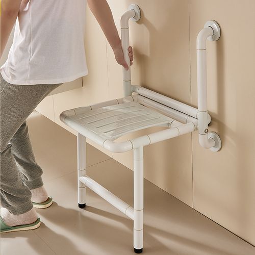 防滑老人洗澡沐浴椅双扶手椅卫生间淋浴房坐凳老年人加宽浴室座椅