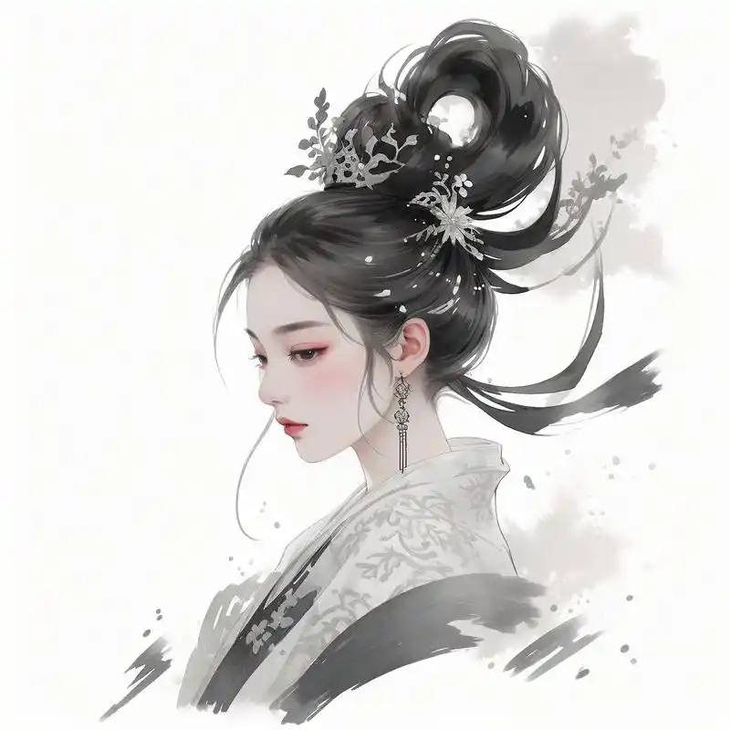 🌙嫦娥头像,仙气飘飘～ 嫦娥,中国古代神话中的人物,后羿之妻,因