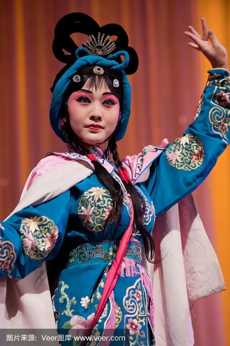 中国戏曲女演员漂亮的女孩