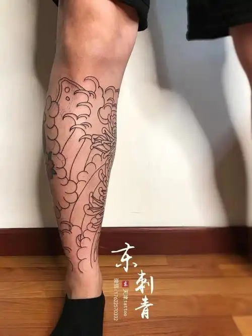 老传统包小腿割线