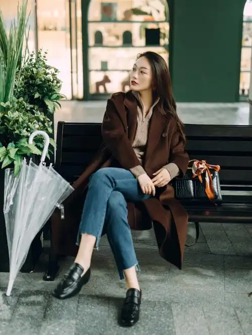 ootd冬天必须拥有的一件深棕色大衣