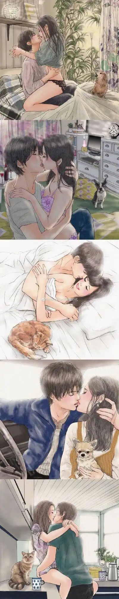 遇到困难时站在你身边的是他,做饭时在背后拥抱你的也是他,睡觉时拥你