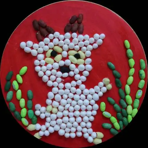 石河子26中蚕茧画"十二生肖"集萃